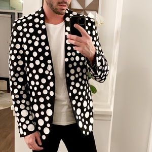 Custom Polka Dot Blazer